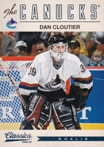 2012 Panini Classics Signatures #161 Dan Cloutier