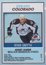 2009 Upper Deck OPC Team Checklist #TC8 Colorado Avalanche