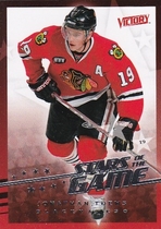 2008 Upper Deck Victory Stars of the Game #SG-3 Jonathan Toews