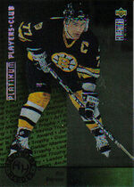 1995 Upper Deck Collectors Choice Players Club Platinum #385 Ray Bourque