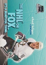 1995 SkyBox Impact NHL on Fox #18 Chad Kilger