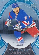 2015 Upper Deck Trilogy Rainbow Blue #60 Mats Zuccarello