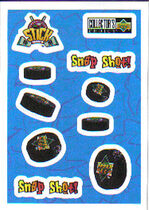 1996 Upper Deck Collectors Choice Stick'Ums #28 Slap Shot