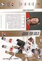 2006 ITG Going For Gold Canadian Women's National Team #15 Gina Kingsbury