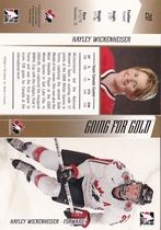 2006 ITG Going For Gold Canadian Women's National Team #20 Hayley Wickenheiser