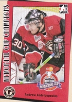 2006 ITG Heroes and Prospects Memorial Cup Champions #MC-05 Andrew Andricopoulo