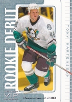 2003 ITG VIP Rookie Debut #71 Tony Martensson