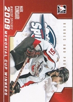 2009 ITG Heroes and Prospects Memorial Cup Winners #MC-14 Mark Cundari