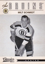 2012 Panini Classics Signatures #156 Milt Schmidt