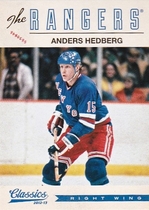 2012 Panini Classics Signatures #43 Anders Hedberg