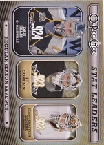 2008 Upper Deck OPC Stat Leaders #SL10 Dan Ellis|Jean-Sebastien Giguere|Ty Conklin