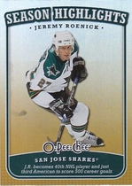 2008 Upper Deck OPC Season Highlights #SH-8 Jeremy Roenick