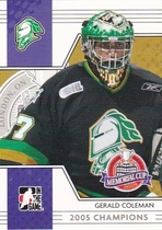 2005 ITG Heroes and Prospects Memorial Cup #MC-8 Gerald Coleman