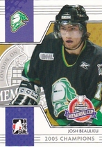 2005 ITG Heroes and Prospects Memorial Cup #MC-12 Josh Beaulieu