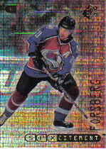 1999 SPx SPXcitement #X14 Peter Frosberg