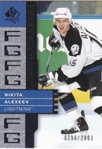 2002 SP Authentic #133 Nikita Alexeev