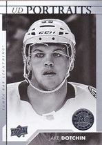 2017 Upper Deck UD Portraits Series 2 #P-72 Jake Dotchin