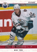 2002 BAP Memorabilia Ruby #151 Mike York