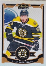 2015 Upper Deck O-Pee-Chee OPC Platinum White Ice #102 Brad Marchand