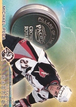 1998 Pacific Crown Royale Pillars of the Game #3 Michael Peca