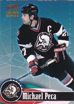 1998 Pacific Crown Royale Pivotal Players #3 Michael Peca