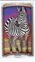 2017 Upper Deck Goodwin Champions Mini #23 Zebra