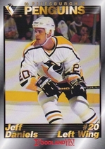 1993 Team Issue Penguins Foodland #11 Jeff Daniels