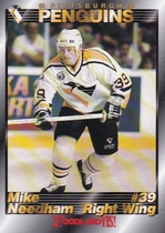 1993 Team Issue Penguins Foodland #15 Mike Needham