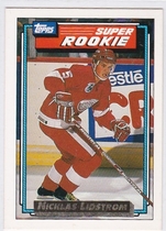 1992 Topps Gold Inserts #9 Rookie: Lidstrom