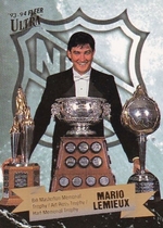 1993 Ultra NHL Award Winners #4 Mario Lemieux