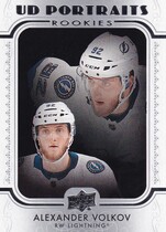 2019 Upper Deck Portraits Series 2 #P-77 Alexander Volkov