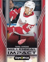 2019 Upper Deck Synergy Millennial Impact #MI-18 Taro Hirose