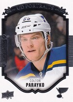 2015 Upper Deck UD Portraits Series 2 #P-99 Colton Parayko