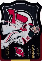 2015 Upper Deck O-Pee-Chee OPC Platinum Team Logo Die Cuts #T-18 Cory Schneider