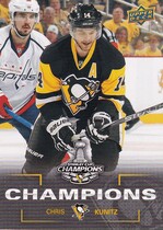 2016 Upper Deck Stanley Cup Champions Pittsburgh Penguins #18 Chris Kunitz