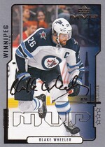2020 Upper Deck MVP 20th Anniversary Third Star #39 Blake Wheeler