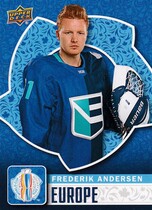 2016 Upper Deck World Cup of Hockey #WCH-14 Frederik Andersen