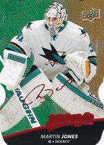 2017 Upper Deck MVP Colors and Contours Die-Cut #34 Martin Jones