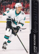 2021 Upper Deck Base Set Series 2 #487 Jasper Weatherby