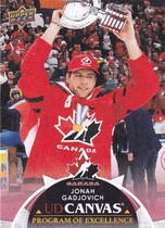 2021 Upper Deck UD Canvas Series 2 #C262 Jonah Gadjovich