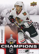 2015 Upper Deck Stanley Cup Champions Chicago Blackhawks #2 Nicklas Hjalmarsson