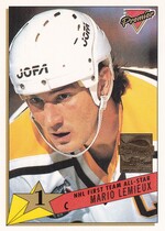 2001 Topps Mario Lemieux Reprints #9 Mario Lemieux