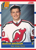 1990 Score Canadian #439 Martin Brodeur