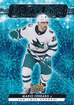 2023 Upper Deck Dazzlers Blue #DZ-24 Mario Ferraro