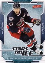 2007 Upper Deck Victory Stars on Ice #SI33 Rick Nash