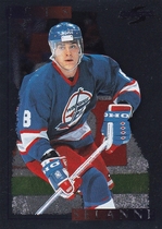 1995 Score Black Ice #7 Teenu Selanne