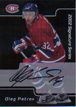 2001 BAP Signature Series Autos #63 Oleg Petrov