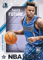 2015 Panini NBA Hoops Faces of the Future #20 Justin Anderson