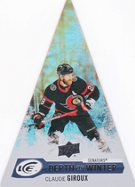 2023 Upper Deck Ice Depth of Winter #DW-8 Claude Giroux