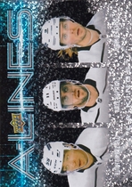 2024 Upper Deck A-Lines #AL-14 Adrian Kempe|Anze Kopitar|Quinton Byfield